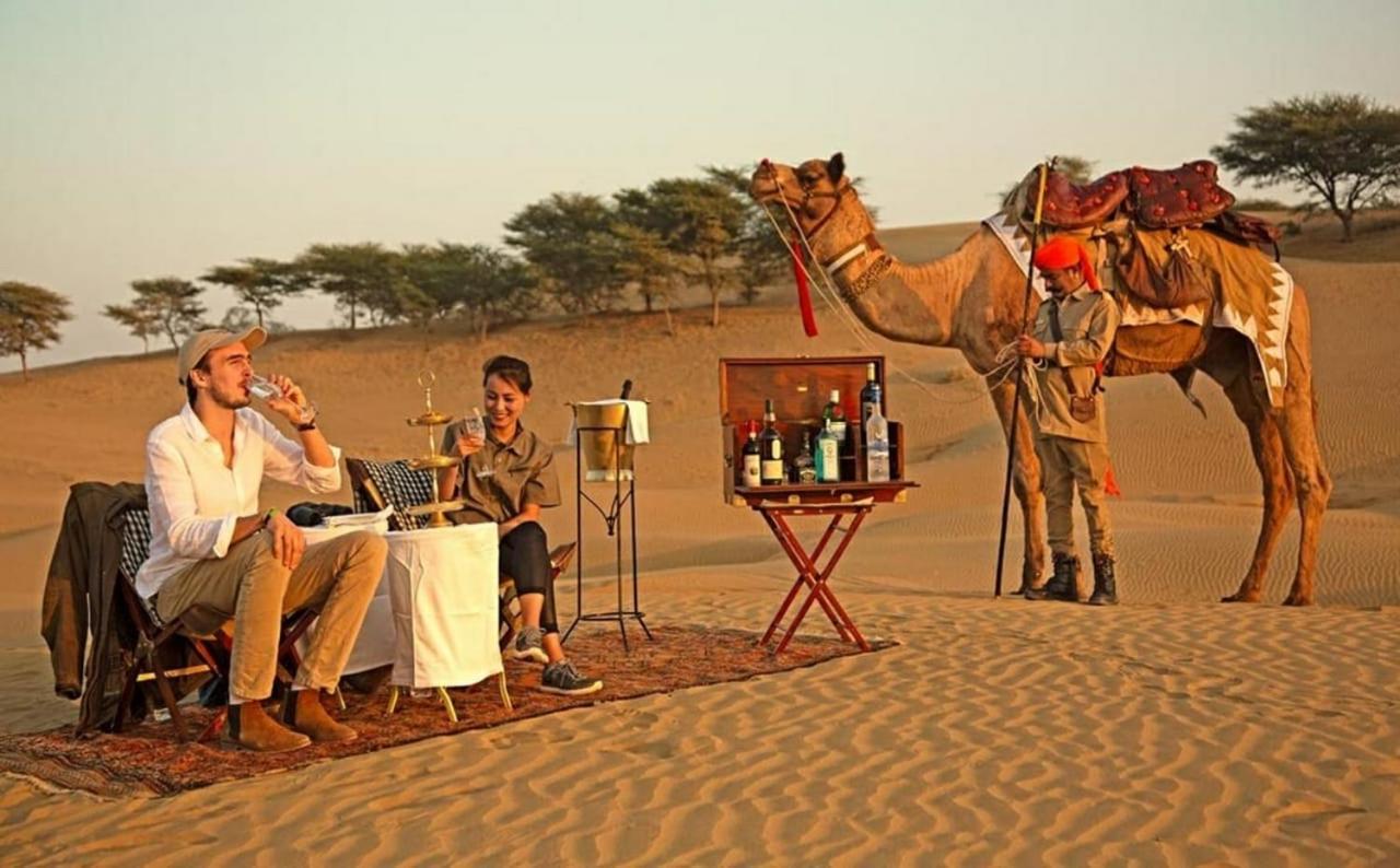 Hotel Sam Dunes Desert Safari Camp Jaisalmer Exterior foto