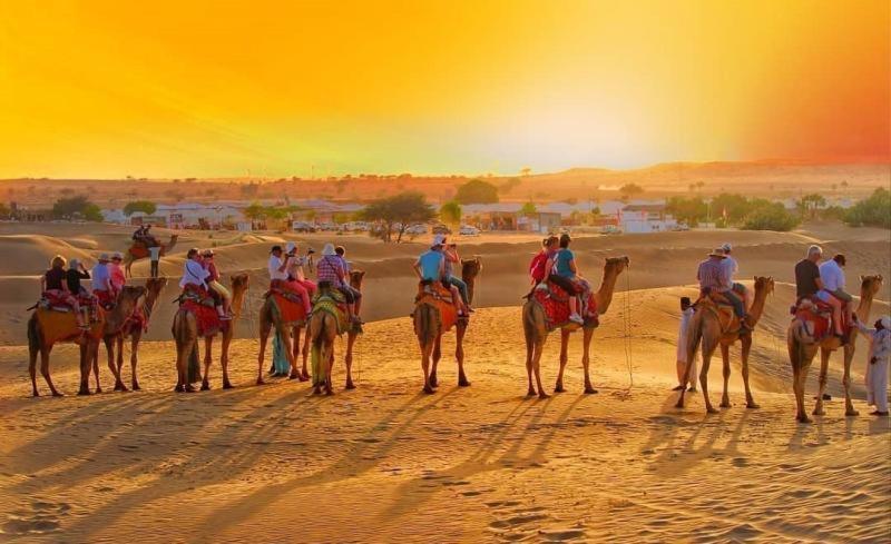Hotel Sam Dunes Desert Safari Camp Jaisalmer Exterior foto